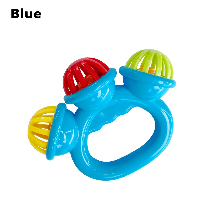 1-4PCS Baby Hand Rassel Ball Spielzeug Neugeborenen Greifen Hand Glocke Sensorischen Spielzeug Kinder Sicherheit Materialien Spielzeug für 0-24 Monate Baby Kinder