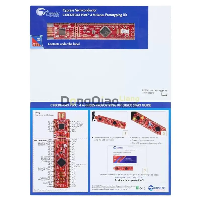 CY8CKIT-043 Cypress PSoC 4200M MCU 4247AZI-M485 Development Board Kit