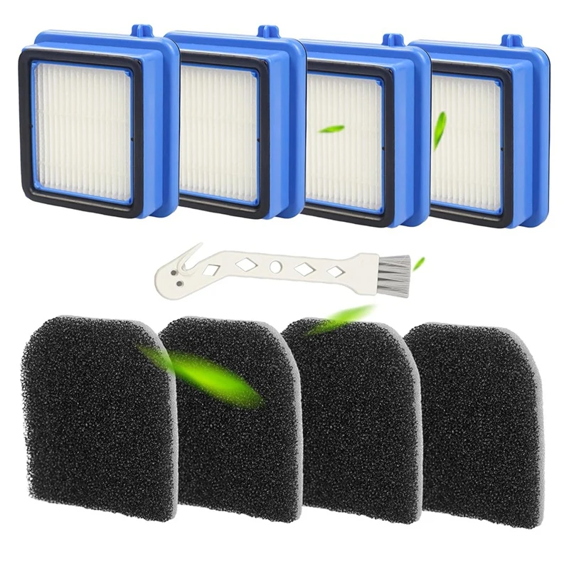 4QX7 Filter Accessory Set For AEG ASKW1 QX6 QX7 QX8-2 Vacuum Cleaner Spare Parts With Pre-Motor Filters Washable Filters