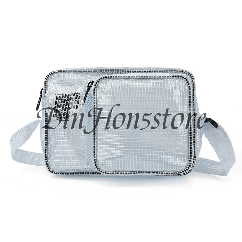 Sle Dust-Free Anti-Static Waterproof PVC Double Main Bag Anti-Static Tool Crossbody Bag for Clean Room 26*9*3