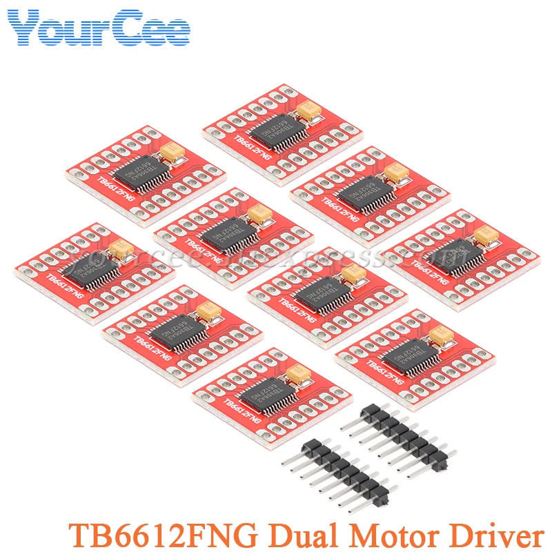 10pcs/1pc TB6612FNG Dual Motor Driver Module TB6612 PCB Board For Arduino Microcontroller Better Than L298N Electronic DIY