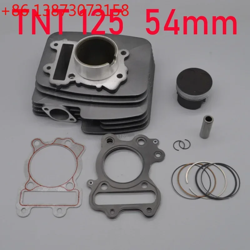 125cc Motorcycle engine cylinder 54mm piston pin ring  for Tornado Naked keeway benelli BJ125-3 tnt 125 135 TNT125 accessories