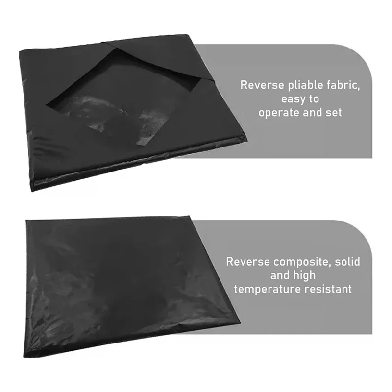 Warmtepers Plaat Wrap Deksel, Warmtepers Verwarmingsplaat Beschermkap Hoge Temperatuur Anti-Stick (2 Stuks 15in X15in)