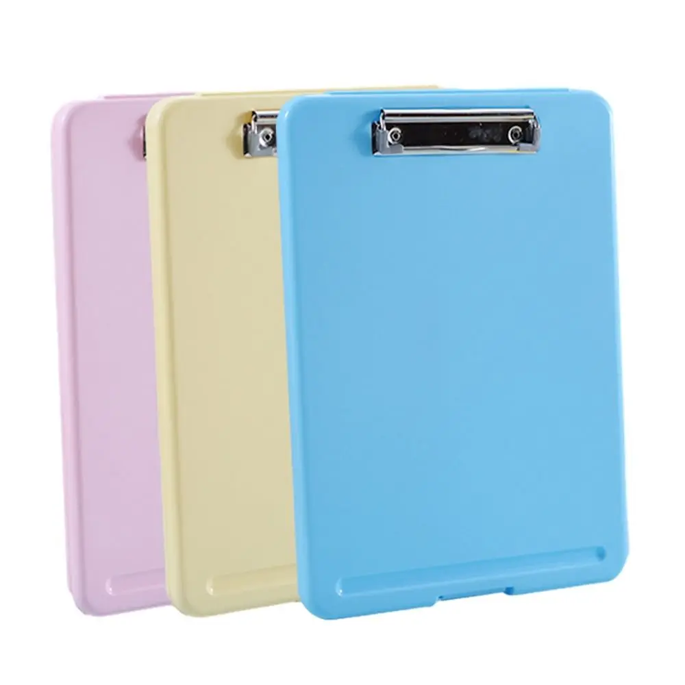 Storage Storage Clipboard Durable Heavy Duty A4 Clipboard Case Box Compartment Plastic File Box Office Supplies