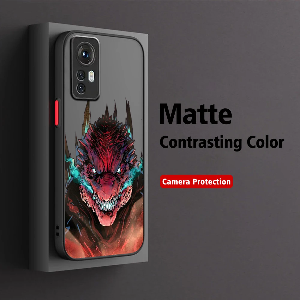 Etui na telefon Cool G-Godzillas do Xiaomi Redmi Note 13 12 11 10 10C 10X 9 9A 9T 9C 8 7 Pro Plus 5G Matte Transparent Cover