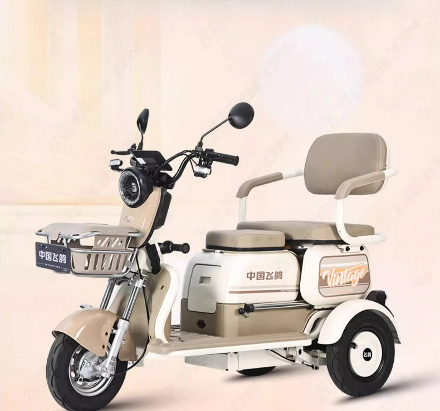 

LTT national standard electric tricycle household small elderly scooter three-wheeled battery car