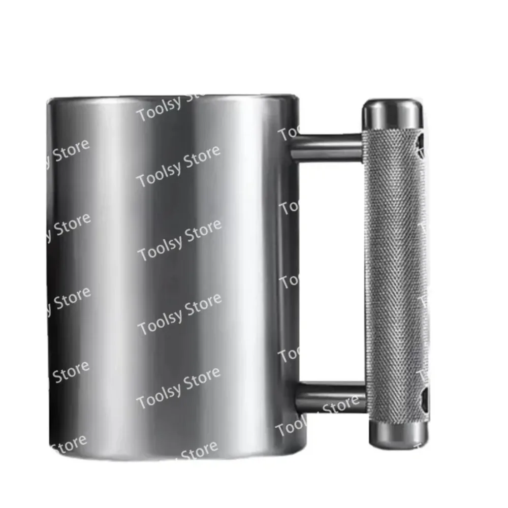Overweight Water Cup 4kg Dumbbell Water Cup Stainless Steel 304 Fitness Cup 4kg  Kettle Fitness Fift