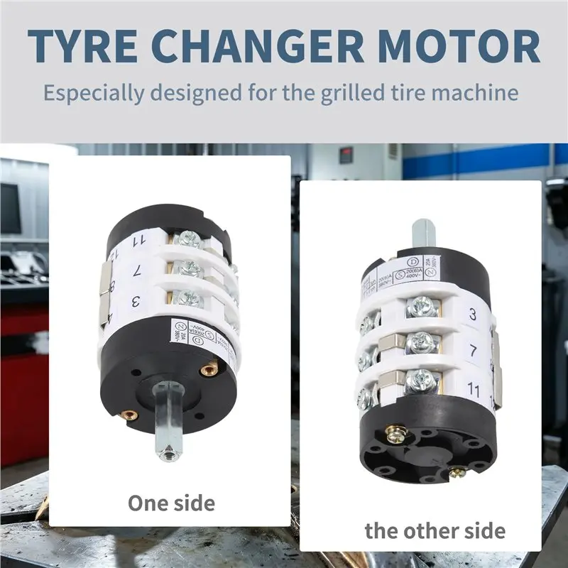 A73X-1 PCS Tyre Changer Motor Forward Reverse Switch Forward And Reverse Foot Pedal 20A 220/380V White