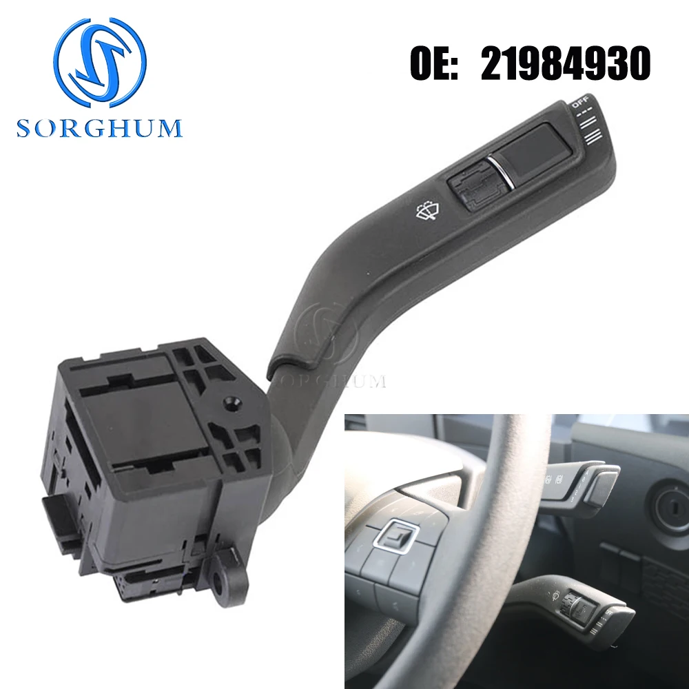 21984930 22860372 21964930 for Volvo FH FM Truck Windscreen Wash Wiper Switch Steering Wheel Column Indicator Switch Accessory