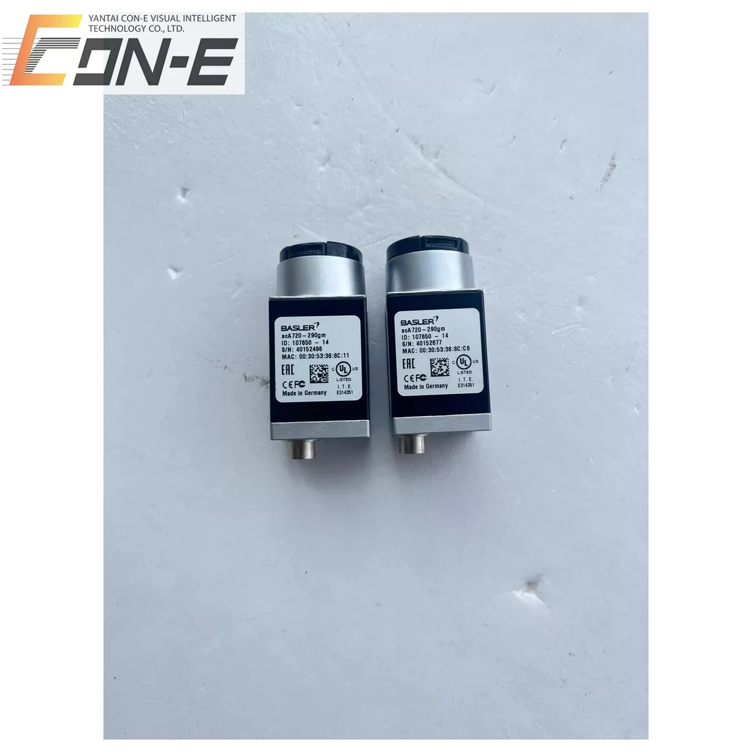 AcA720-290gm 0.3MP Gigabit Ethernet 720x540 Resolution 291fps Area-scan Camera IMX287 Monochrome CMOS Global Shutter Industrial