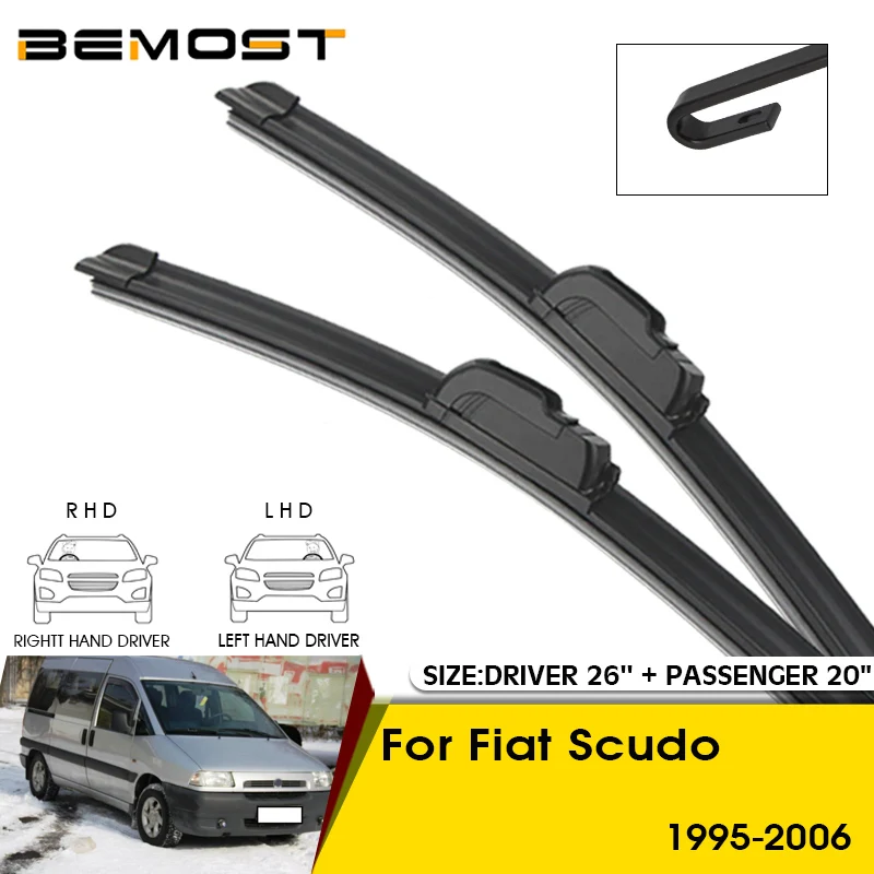 Car Wiper Blades For Fiat Scudo 1995-2006 Windshield Windscreen Front Window Blades  26