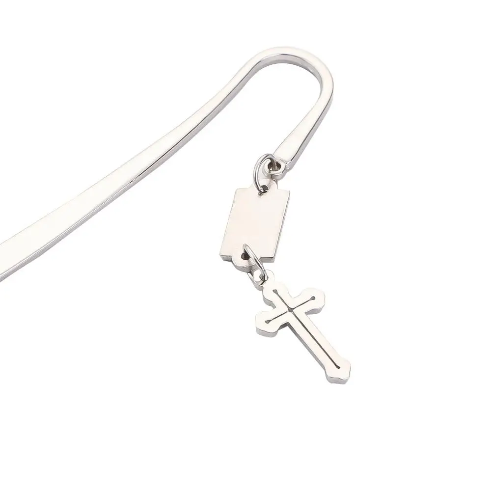 Lezen Markering School Office Decor Gepersonaliseerde Gift Briefopener Cross Bladwijzers Cross Hanger Bladwijzers Metalen Bladwijzers