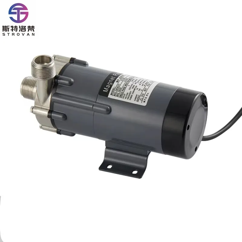 

MP-20RM 27L/MIN Homebrew Magnetic Drive Stainless Steel Brew Beer Pump 240v Motor Power Hot Milk Beverage Recirculation Pump
