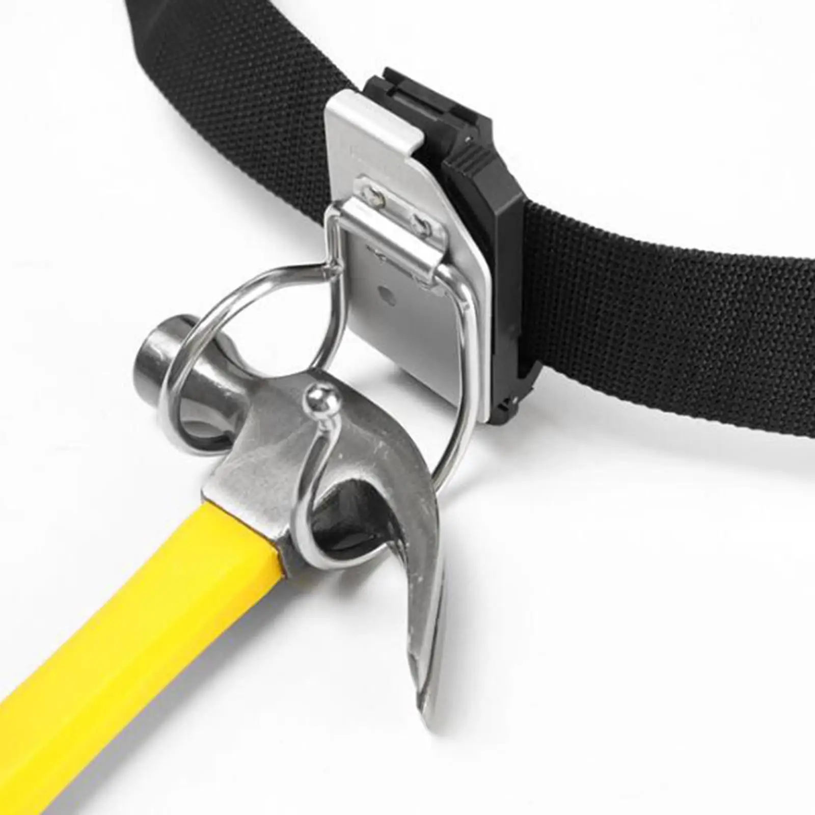 Tool Belt Clip Hammer Holder Loop Accessories Professional Tool Organizer Easy Installation Belt Hook for Repairmen Electricians