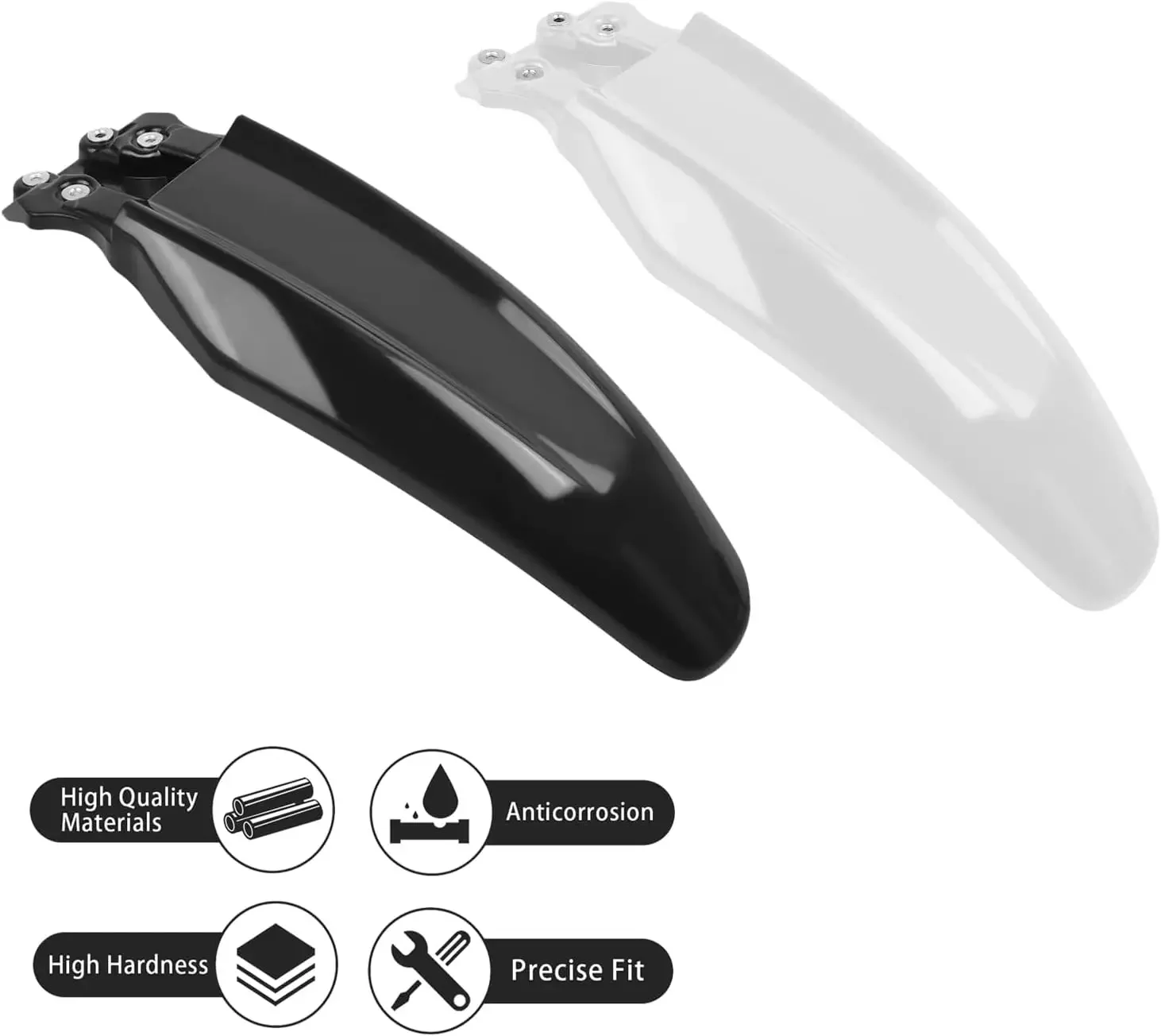 Front  mudguard Mudguard Extender Cover Splash Guard Extension for Honda CL250 CL500 Scrambler SCL500 CL300 Motorcycle Dust！！