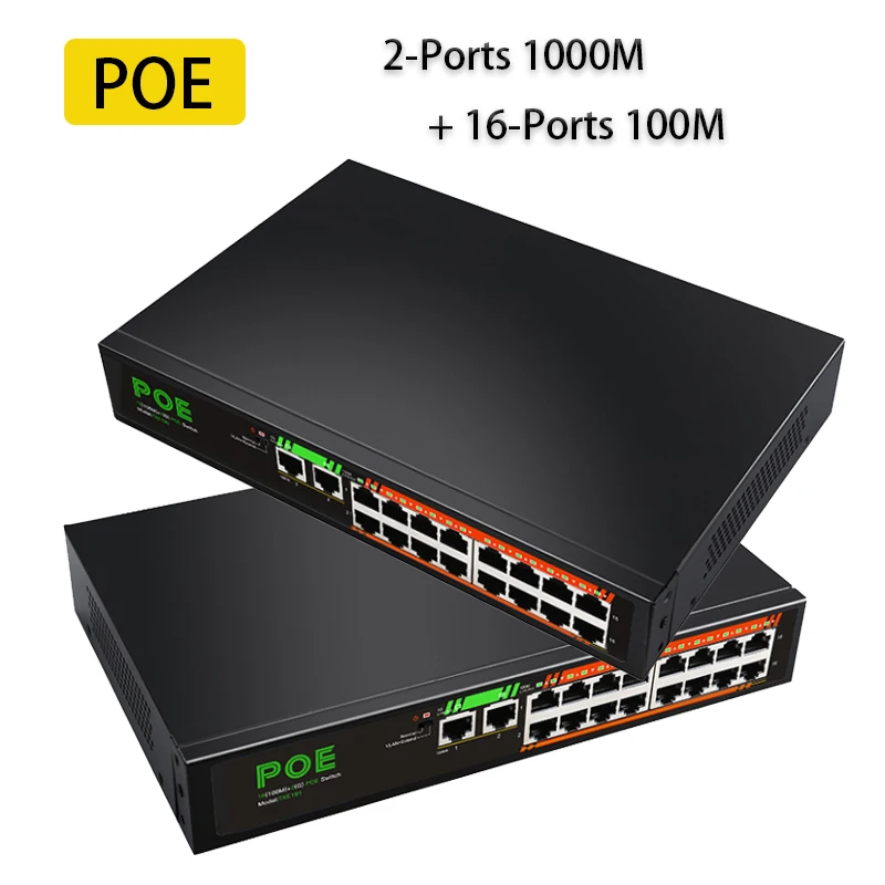 

game POE Gigabit Network Switch Ethernet Smart Switcher VLAN Internet Splitter Adapter RJ45 Hub 10/100/1000mbps Plug and Play