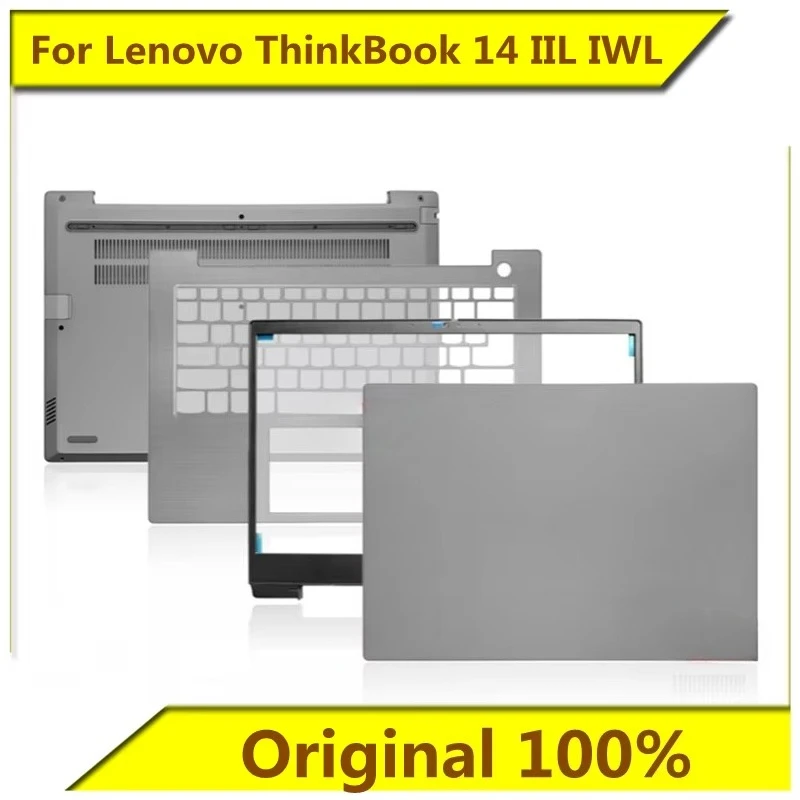 original For ThinkBook 14 IIL IWL A/B/C/D Shell Back Cover Palm Rest Bottom Shell