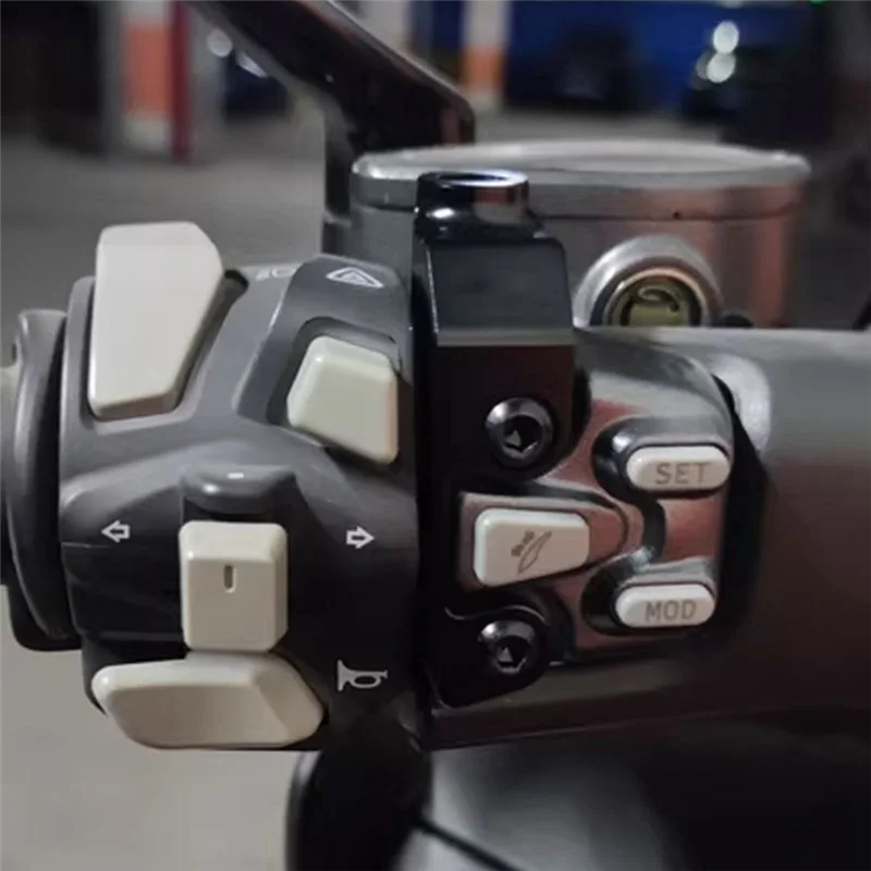 Motorcycle Rearview Mirror Handlebar Switch Hole Code Reversing Mirror For Zontes 368G 368E 368K 368D 501G Accessories