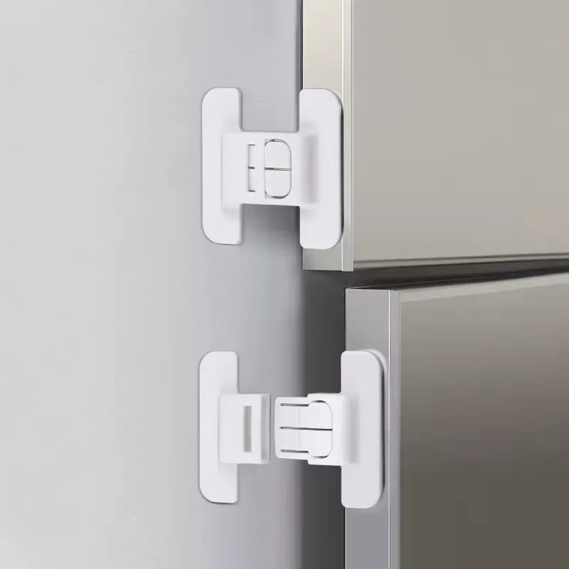 New 1Pcs Home Refrigerator Lock Safety Fridge Freezer Door Lock Multi-function Safety Locks Children Security Protector
