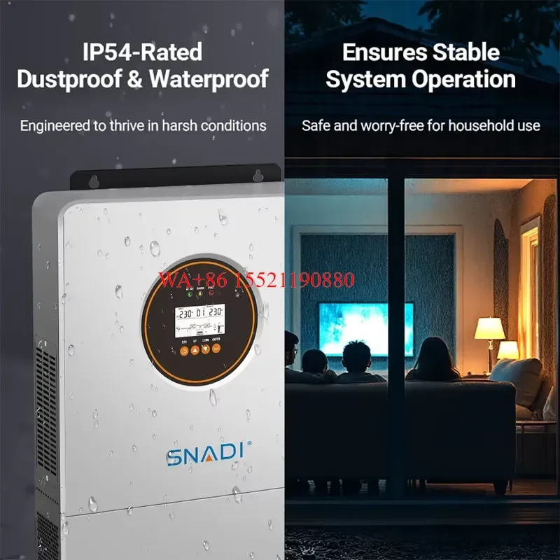 WMWMNU for SNADI Hybrid Solar System 6KW Kit Complete off Grid Solar System 5KW 10KW 15KW Solar Panel System for Home