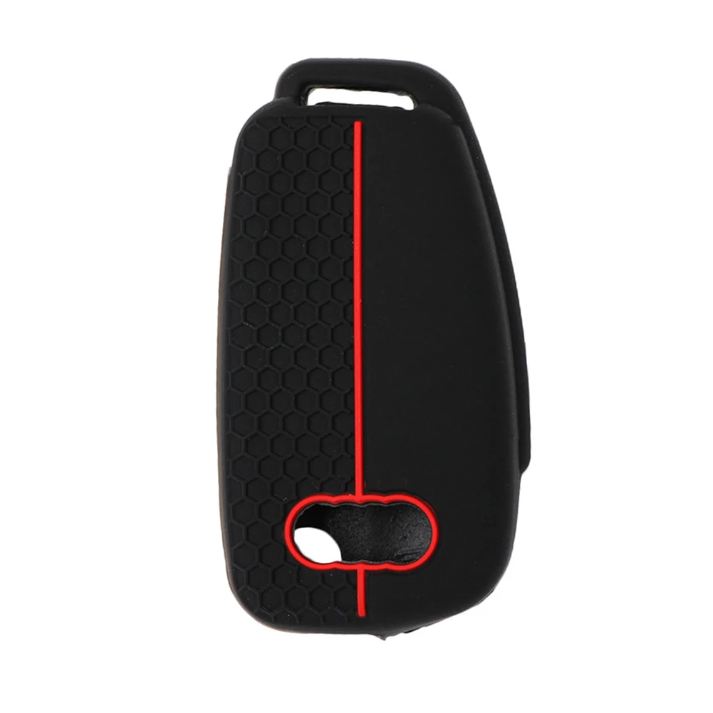 Silicone Car Key Cases Cover Fob For Audi A1 A3 A6 C5 C6 Q3 Q2 Q7 TT TTS R8 S3 S6 RS3 RS6 A4 Accessories Keychain Portachiavi