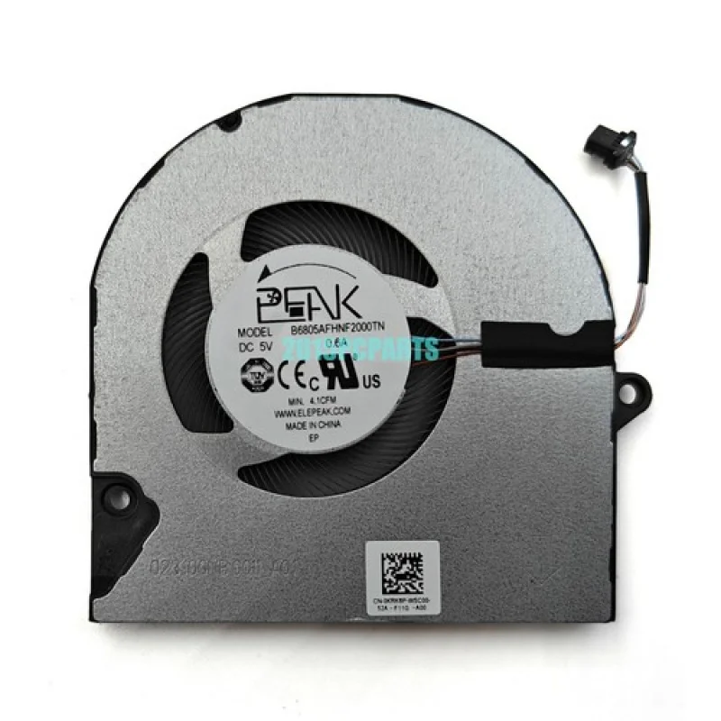 

TT New for Dell Inspiron 15 5510 5515 5518 7400 7415 CPU Cooling Fan