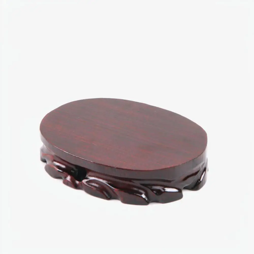 Decorative Wood Lotus Pedestal For Buddha Statue Elevated Display Tiered Platform Home Shrine Ornament Holder