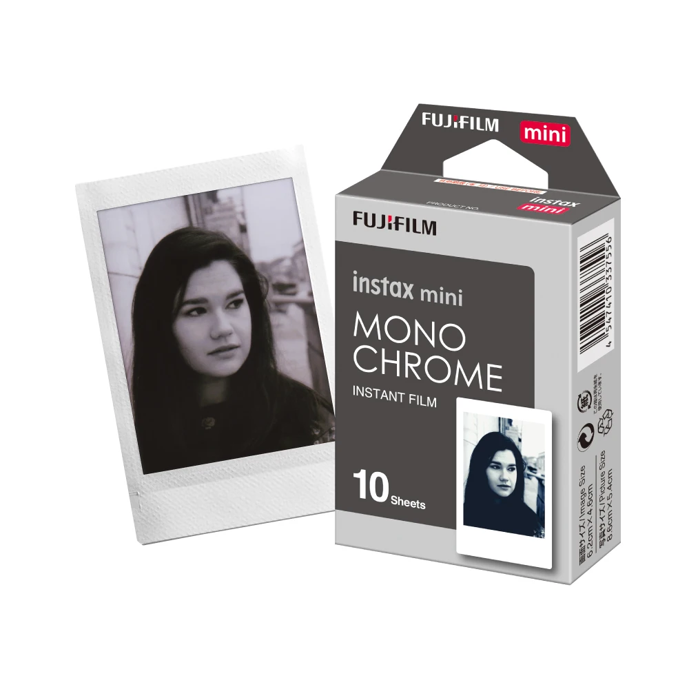Fujifilm Instax Mini 12 Film Monochrome 50pcs For Mini 13 8 11 7s 9 40 41 Liplay+ Link 2 Evo Instant Photo Paper Camera view 5