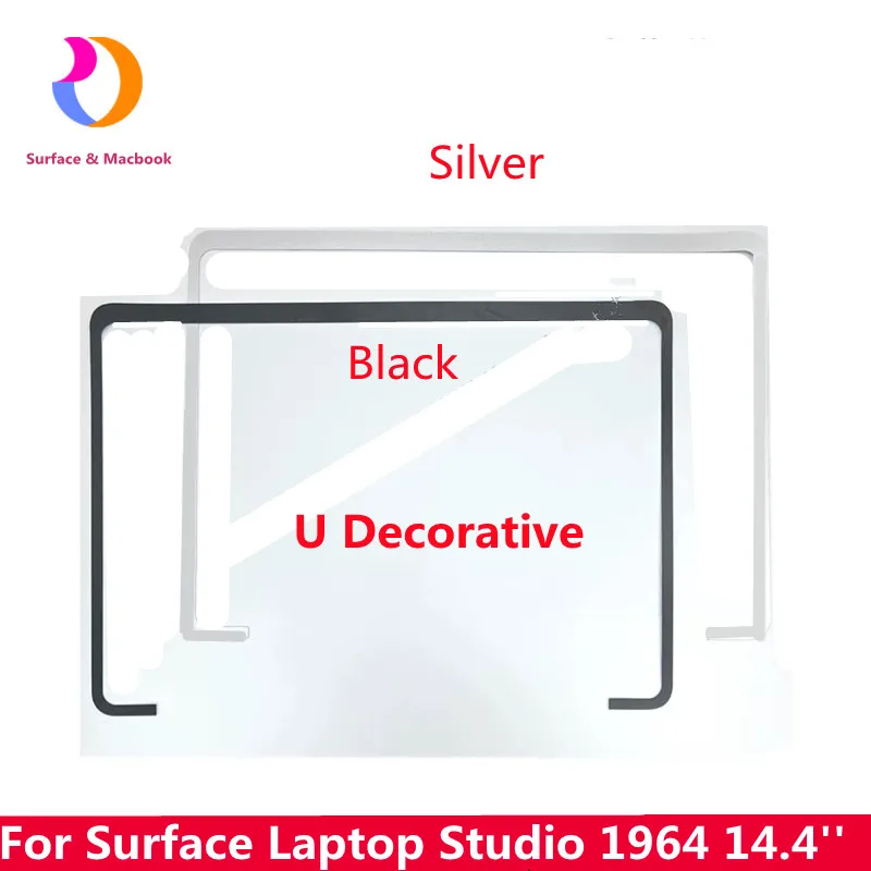 Image of Für Surface Laptop Studio Back Cover Schraube U-förmige dekorative Streifen Schrauben Streifen Ersatzteile