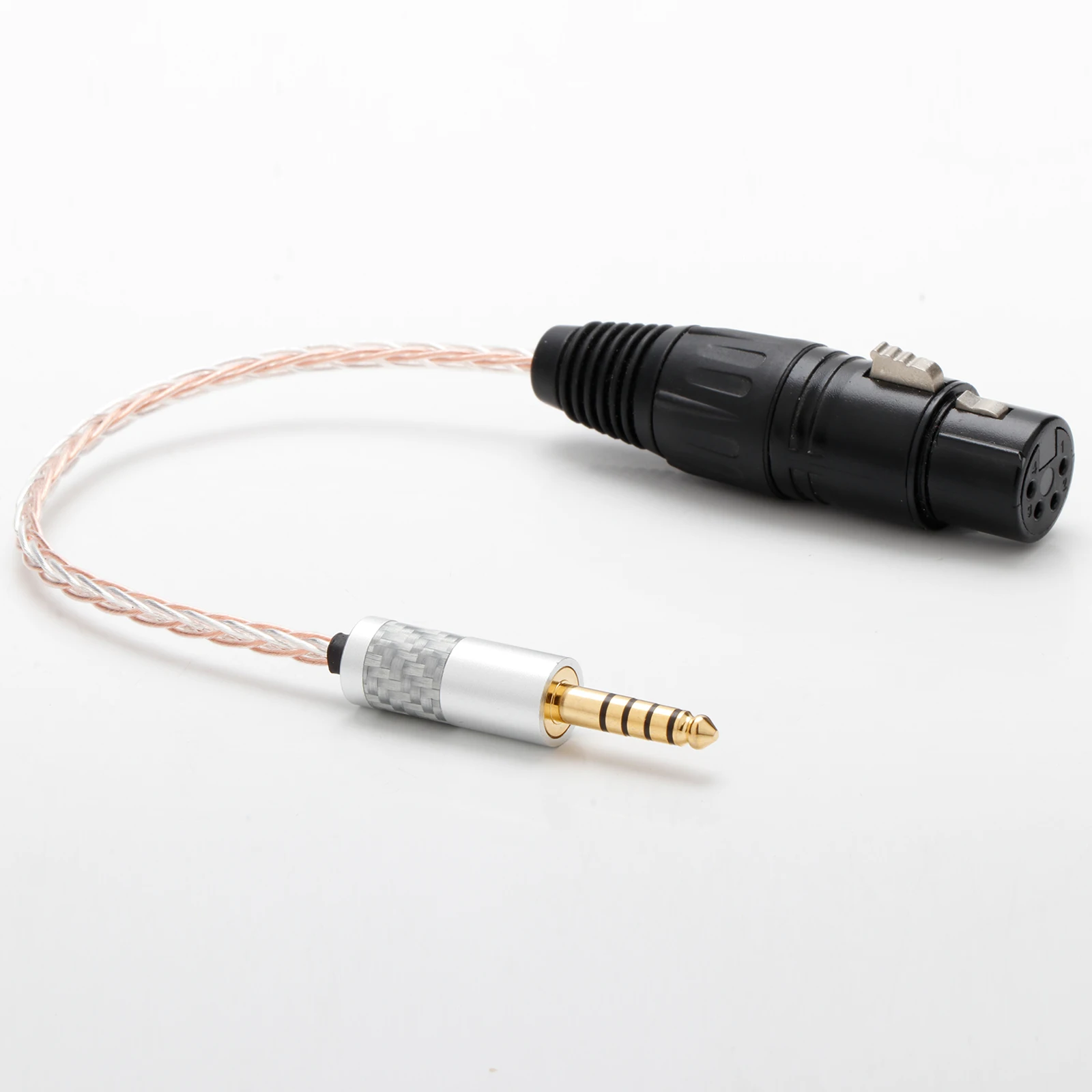 4,4-mm-auf-4-Pin-XLR-Buchse-Symmetrischer-Adapterkabel, 4,4-mm-Symmetrischer-Stecker-TRS-Audio-Adapterkabel – Detail 2