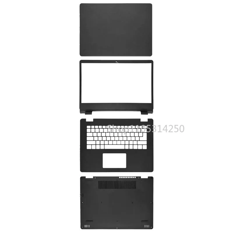 For Dell Vostro 3401 3405 V3400 V3401 V3405 New Laptop Case LCD Back Cover Case Front Bezel Palmrest Bottom Base Case Black