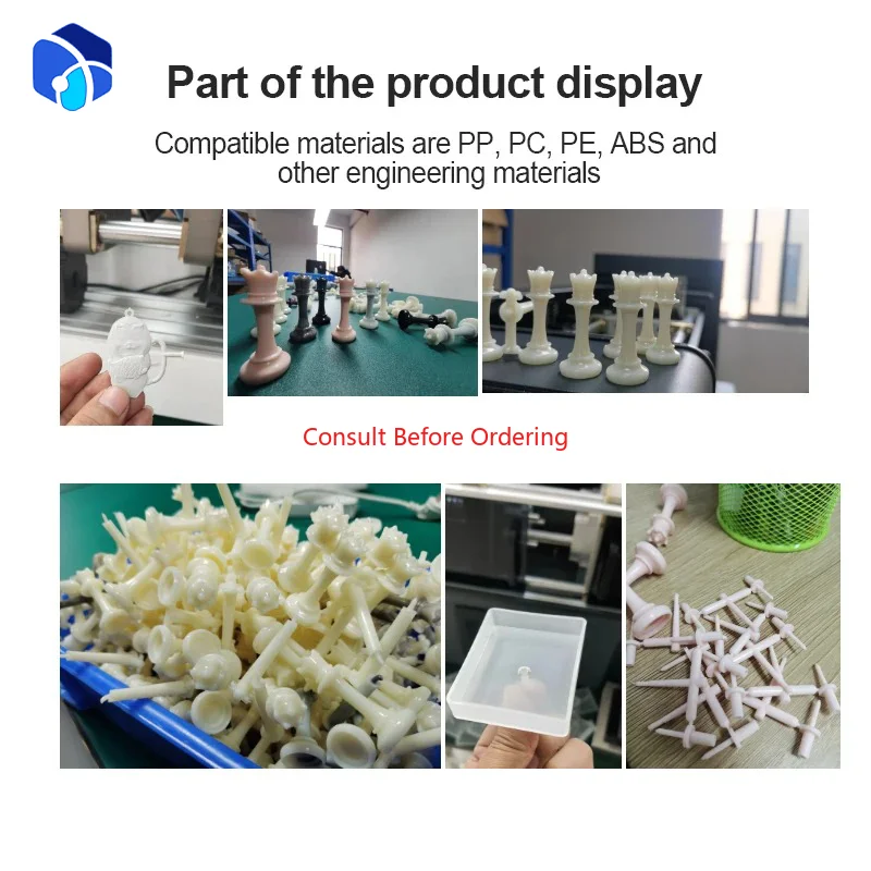 Mini 100 30G Desktop 3T Macchina per lo stampaggio Macchina per lo stampaggio orizzontale per prodotti in plastica polimerica PC ABS Orizzontale