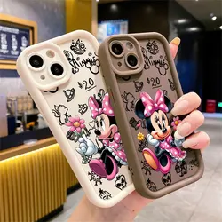 Disney Minnie Mouse Phone Case for Samsung Galaxy S22 Plus S21 S24 Ultra S20 FE S23 FE Note 20 Ultra S23 Ultra Soft Cover