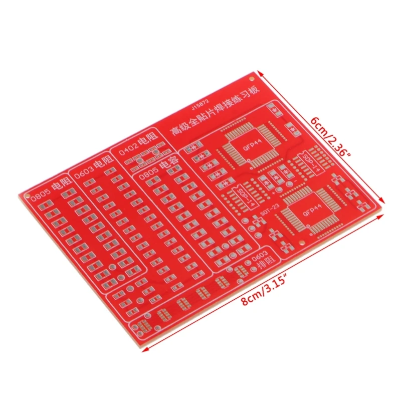 SMT Components Practice Board Solder Skill Training Beginner DIY