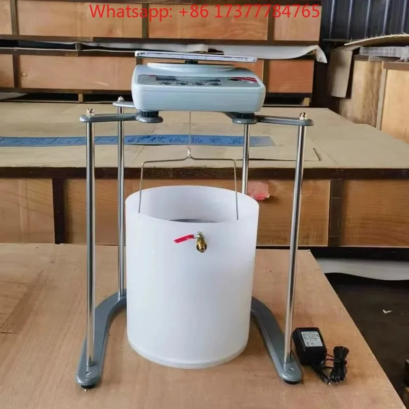 Specific Gravity Scale Hydrostatic Density Balance for Asphalt Concrete Gravel Pebbles