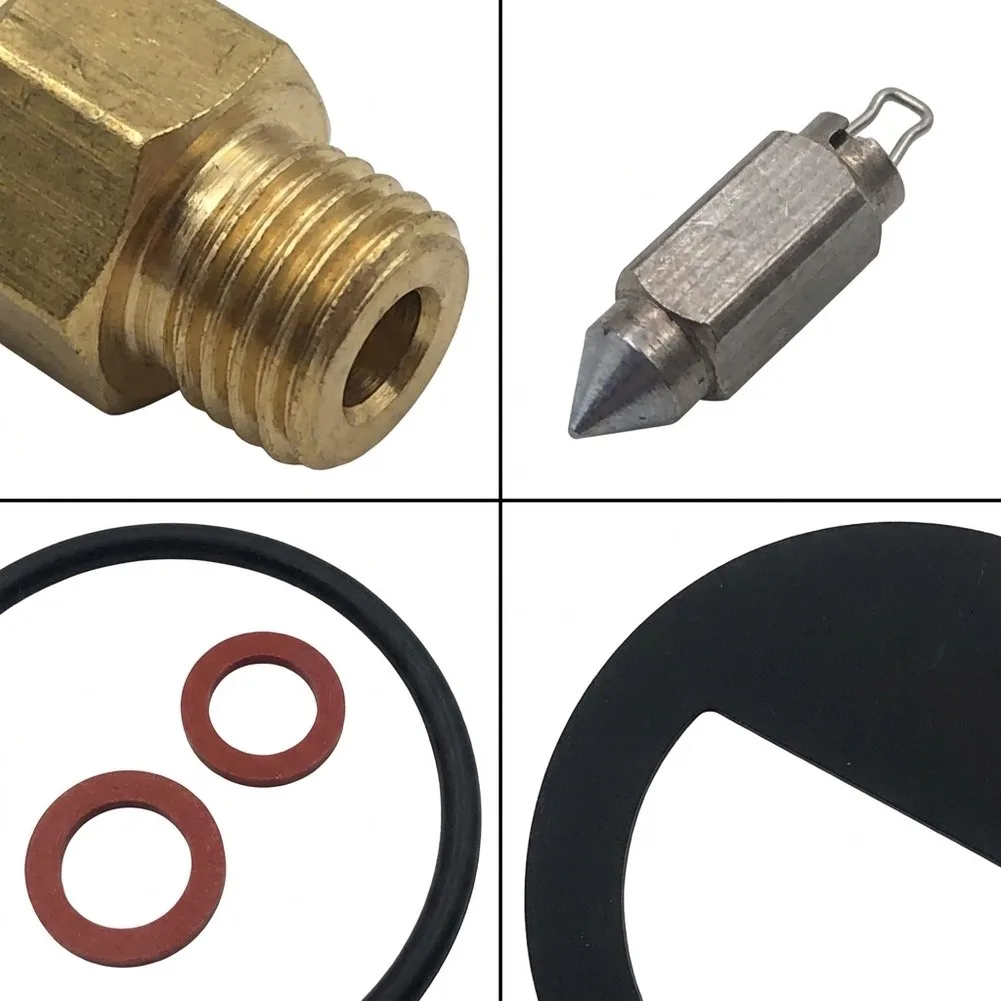 For Carburetor Restoration Carburetor Repair Kit Metal Construction Complete Overhaul Components Enhanced Fuel Efficiency