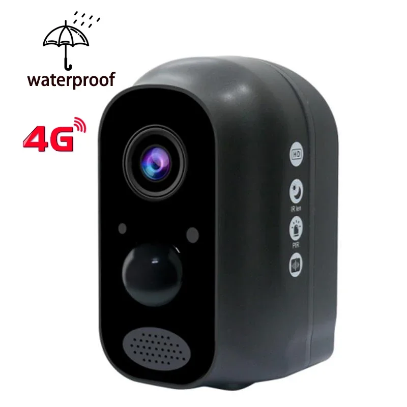 Built-in Battery Portable 4g Camera Motion Detection Night Vision Camcorder