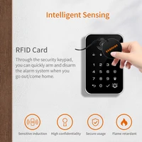 1/6Pcs 125Khz RFID Card EM4100 Keypad Tags Access Control Smart Card Proximity Keychain Works with Staniot Wireless Keyboard 4