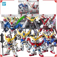 Bandai Gundam Model Kit SDEX Barbatos Lupus Deathscythe Hell Burning Destiny 00 Astray Red Action Figure Gunpla Anime Figures