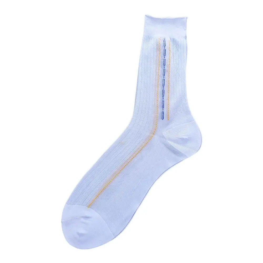 رقيقة دائم تنفس فضفاضة مريحة المنزل للأزواج العمل للرجال الجوارب الرجال الجوارب جوارب حريرية الأوسط جوارب أنبوبية