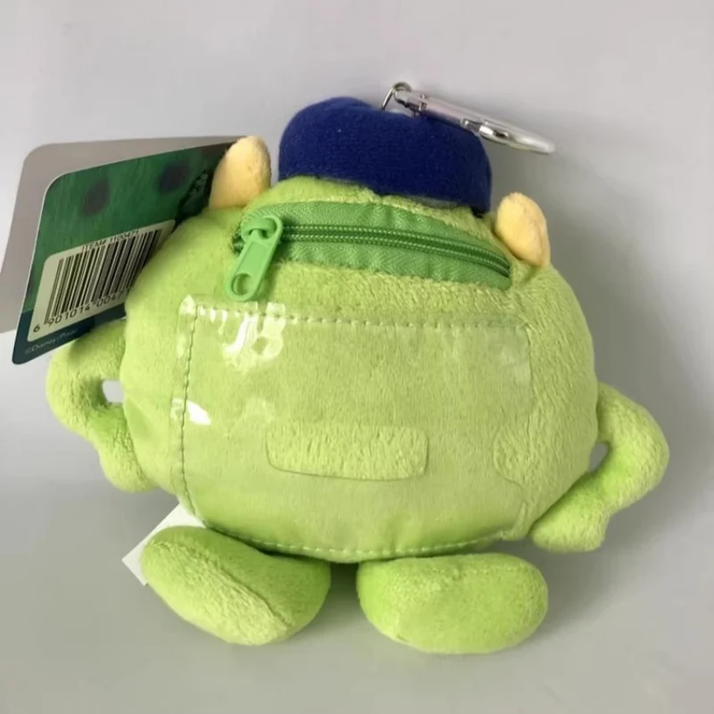 Monedero de Peluche Suave de Mike y James P. Sullivan de Disney Monsters University, Tarjetero, Estuche para Auriculares, Adornos Colgantes, Regalo para Amigos