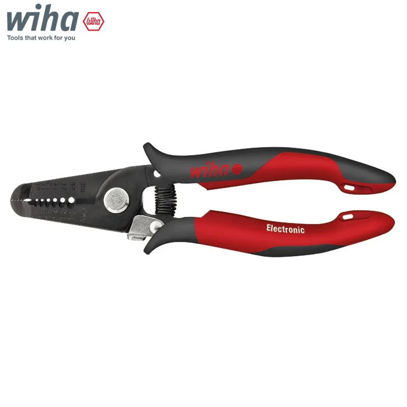 Wiha 33471 Electronic Stripping Plier 180mm 0.81-2.59MM2