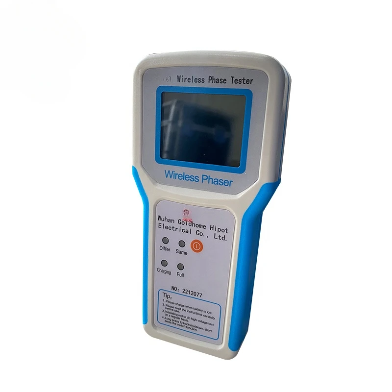 Wireless High Voltage Phase Frequency Sequence Tester Meter