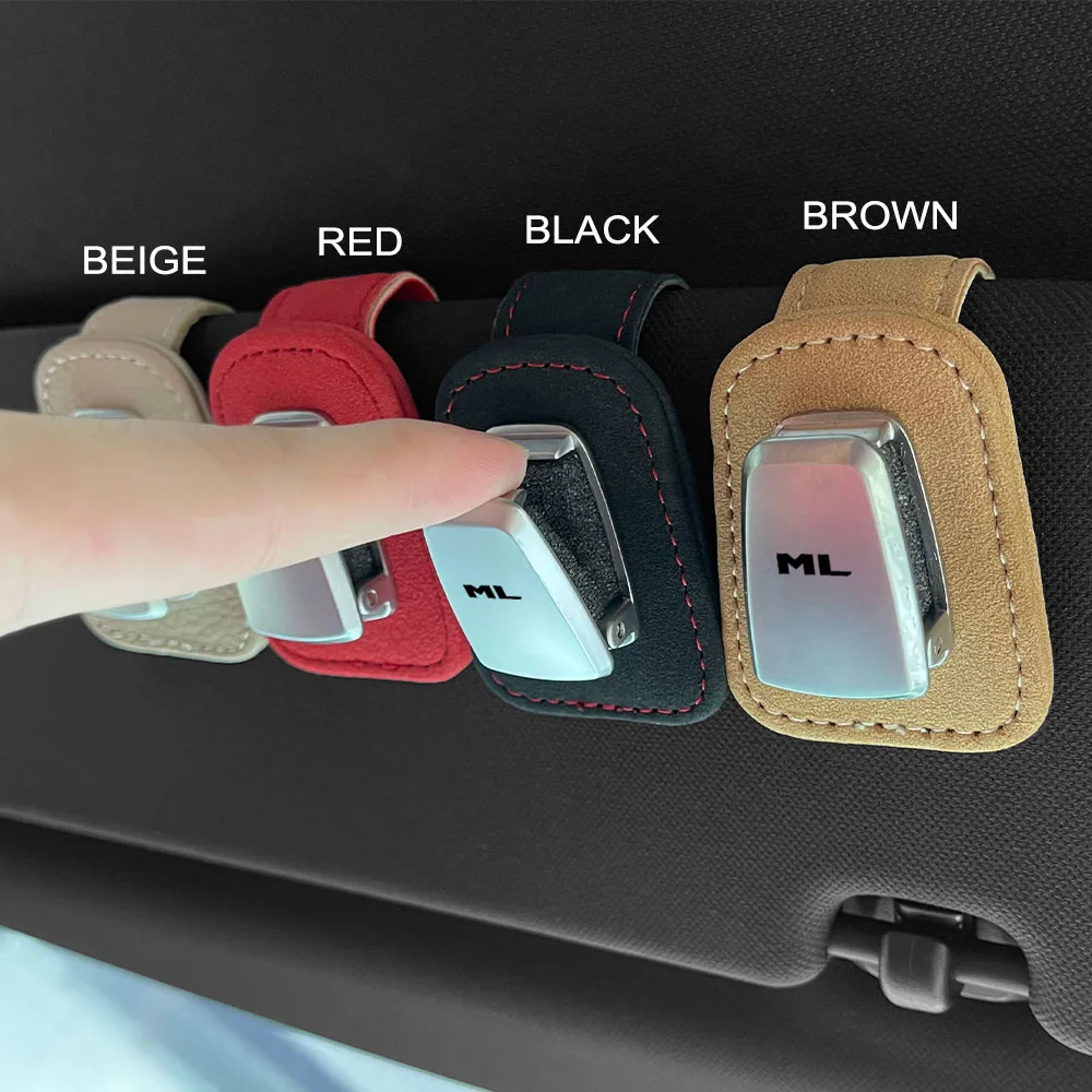 حامل نظارات شمسية للسيارة من مرسيدس بنز W124 GLA GLC ML GLB GLK GLE GLS G63 GLC43 G350d G500 GLE63 ملحقات السيارة