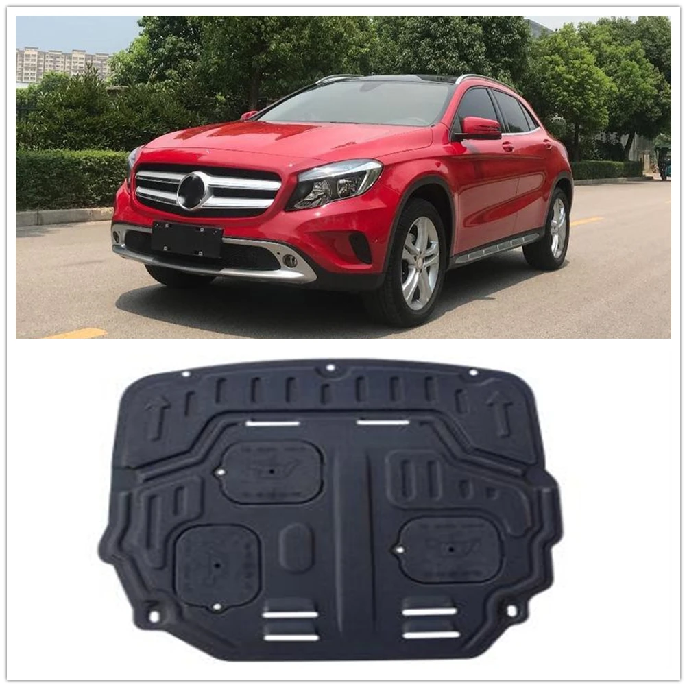 

Car Under Engine Guard Board Splash Shield Fender Plate Cover Mudguard For Mercedes Benz GLA200 220 1.6T 2.0T 2014-2019