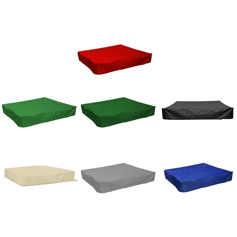 

Square Sandboxes Sandpit Lid with Easy Cleaning Feature Maintain Clean and Neat Sandpit for Home Backyard Play Areas Dropship