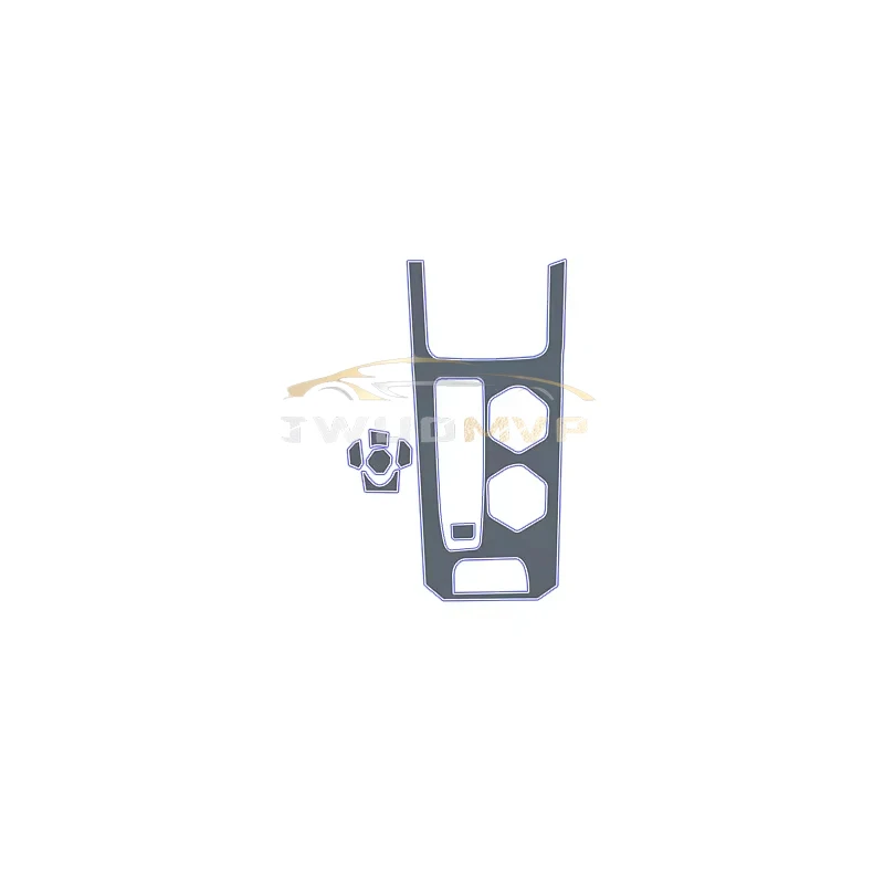 

Tpu Transparent Film for Changan CS55 Plus Car Interior Protection Stickers Center Control Navigation Gear Door Windows Panel