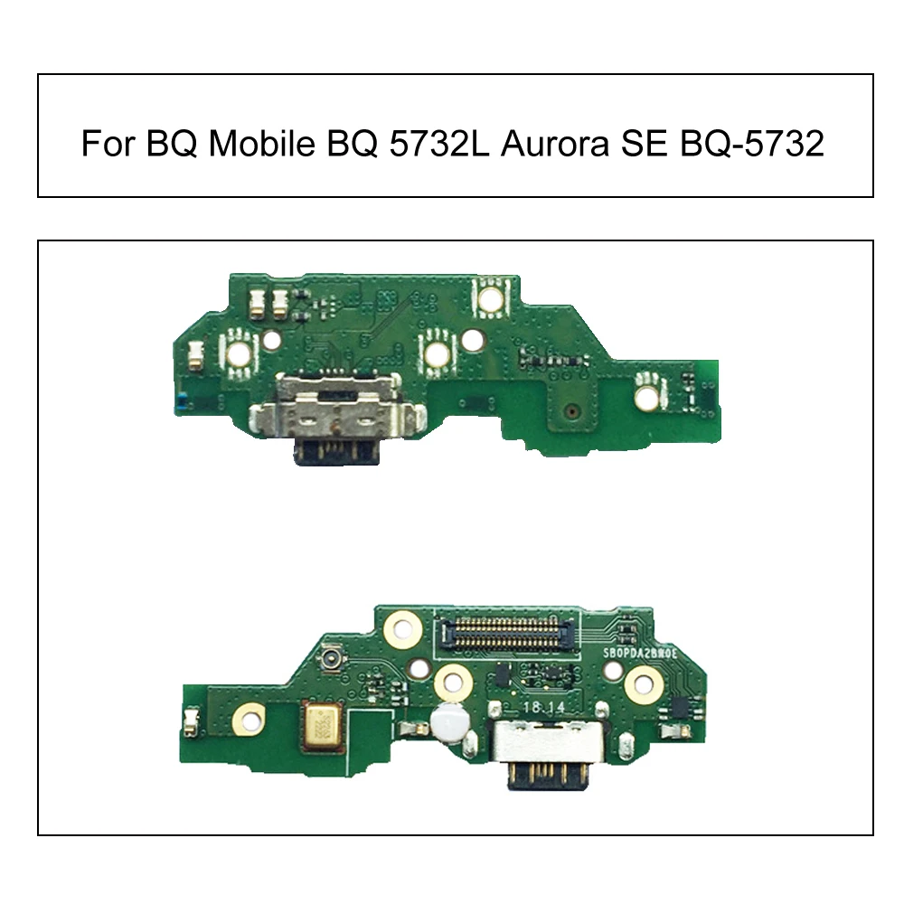 For BQ 5732L Aurora SE BQ-5732 USB Charging Dock Board/Signal Antenna/Speaker Phone Repair Parts