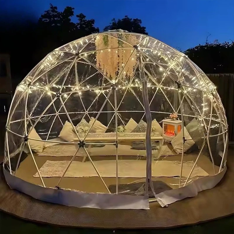 

Camp catering tent spherical fully transparent garden star room
