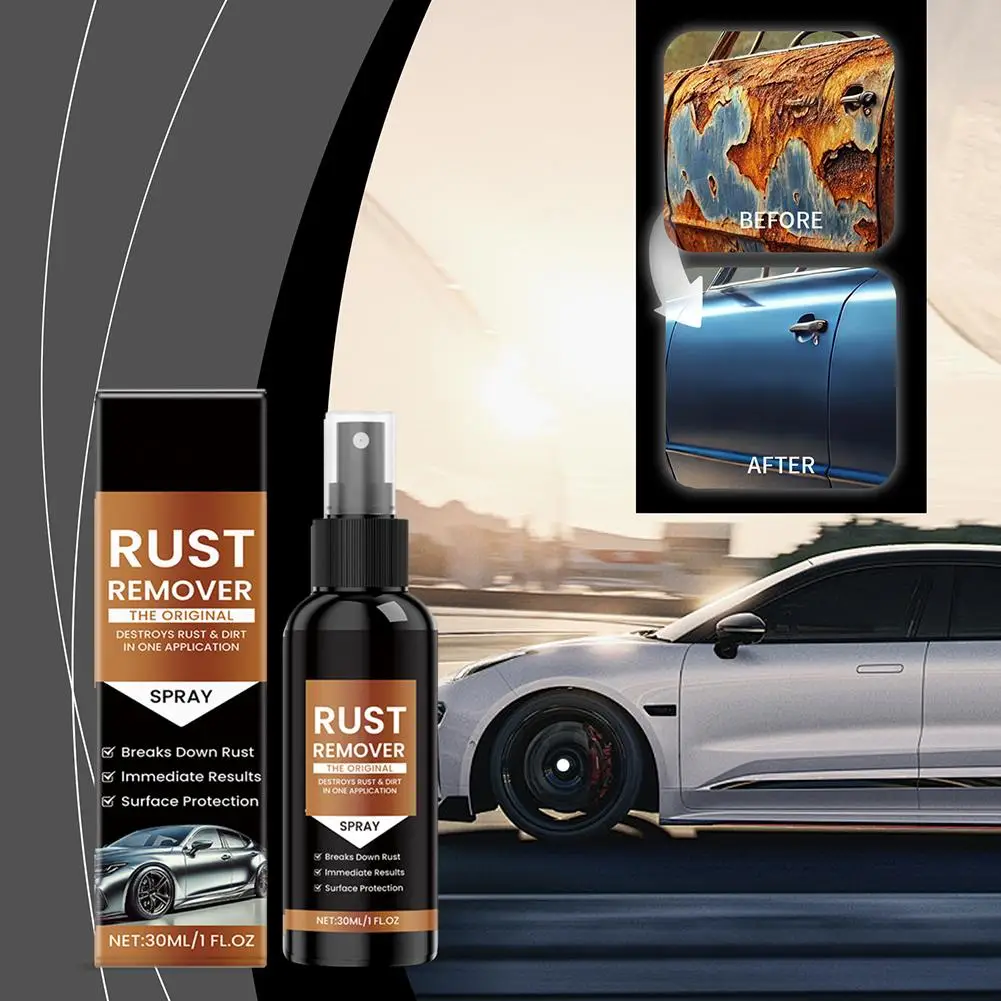 Spray do odrdzewiania samochodów Środek do usuwania rdzy do płynnego polerowania Żelazko Środek do usuwania rdzy Detergent Konserwacja samochodów Produc I2Z6